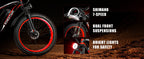 1500W Fat Tire EBike for Adults 26"x4.0 All Terrain 34MPH  48V