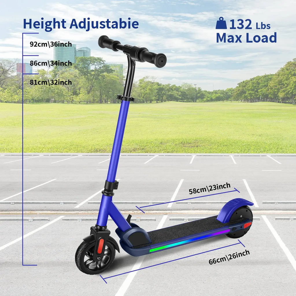 150W E Scooter Kids 6-12 10MPH 7Mi Range