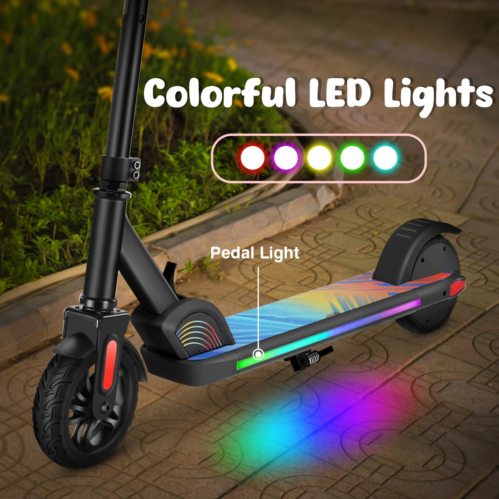 150W E Scooter Kids 6-12 10MPH 7Mi Range