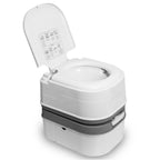 Portable Toilet Camping with Toilet Paper Storage 5.8 Gallon