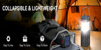 Solar  Lantern 2/4-Pack, Rechargeable LED with ,USB-C