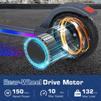 150W E Scooter Kids 6-12 10MPH 7Mi Range