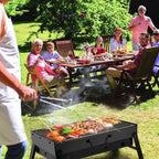 Portable Charcoal BBQ Grill Folding Stainless Steel BBQ