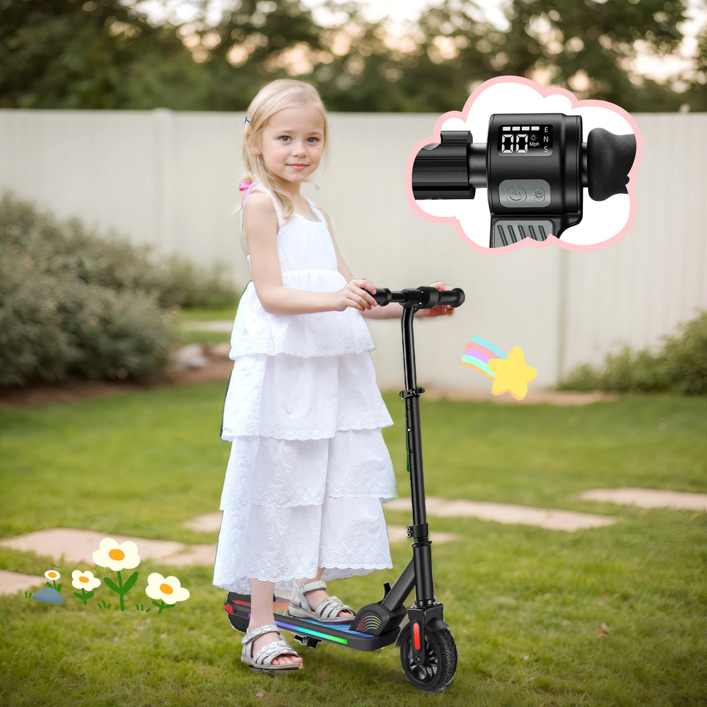 150W E Scooter Kids 6-12 10MPH 7Mi Range