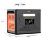2500W/2304Wh Large Capacity Solar Generator Fast Charging