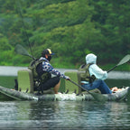 2-Person Inflatable kayak with Paddle & Carry Handle