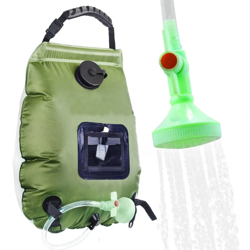 Solar Shower Bag, 5Gal(20L) Portable Solar Heating