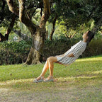 Outdoor Supplies Bold Mesh Hammock Nylon Rope Single Hammock