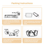Inflatable Camping Tent, Waterproof  for 4-8 Persons,