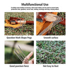 Boundless Voyage Titanium alloy Tent Pegs Camping   Ultralight