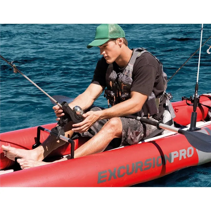 Pro K2 Inflatable , PVC, Paddles  Pump 2Person Kayak