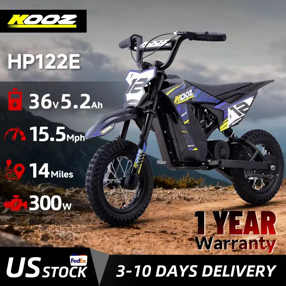 36V 300W Electric Dirt Bike Kids, , \ to 15.5 MPH