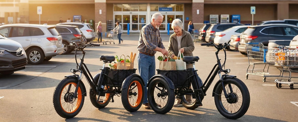 1000W Peak Adult Electric Trike | "Fat Tire, 48V 15AH  , 50-Mile