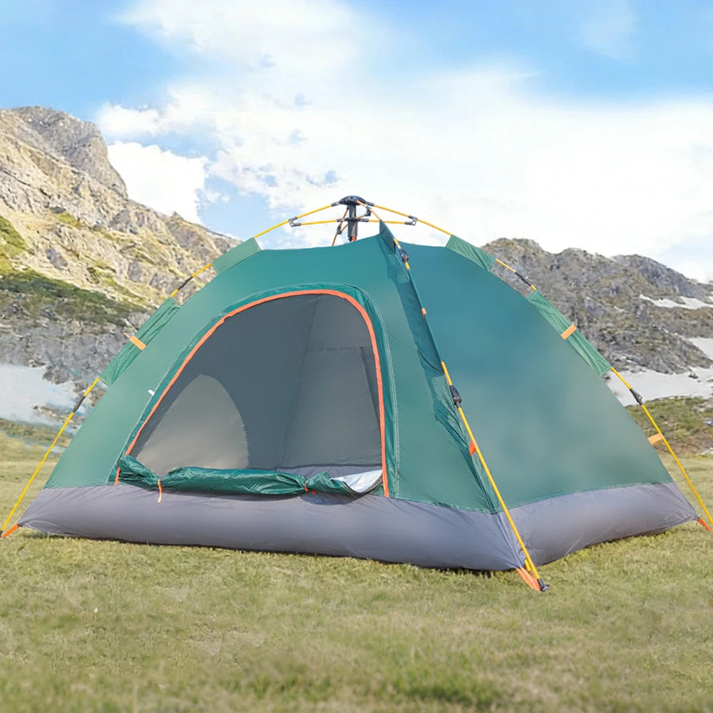 2-3 Person Pop Up Camping Tent | Windproof  Rain Fly