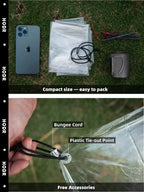Ultralight Footprint 69g — Waterproof Tent Groundsheet Tarp