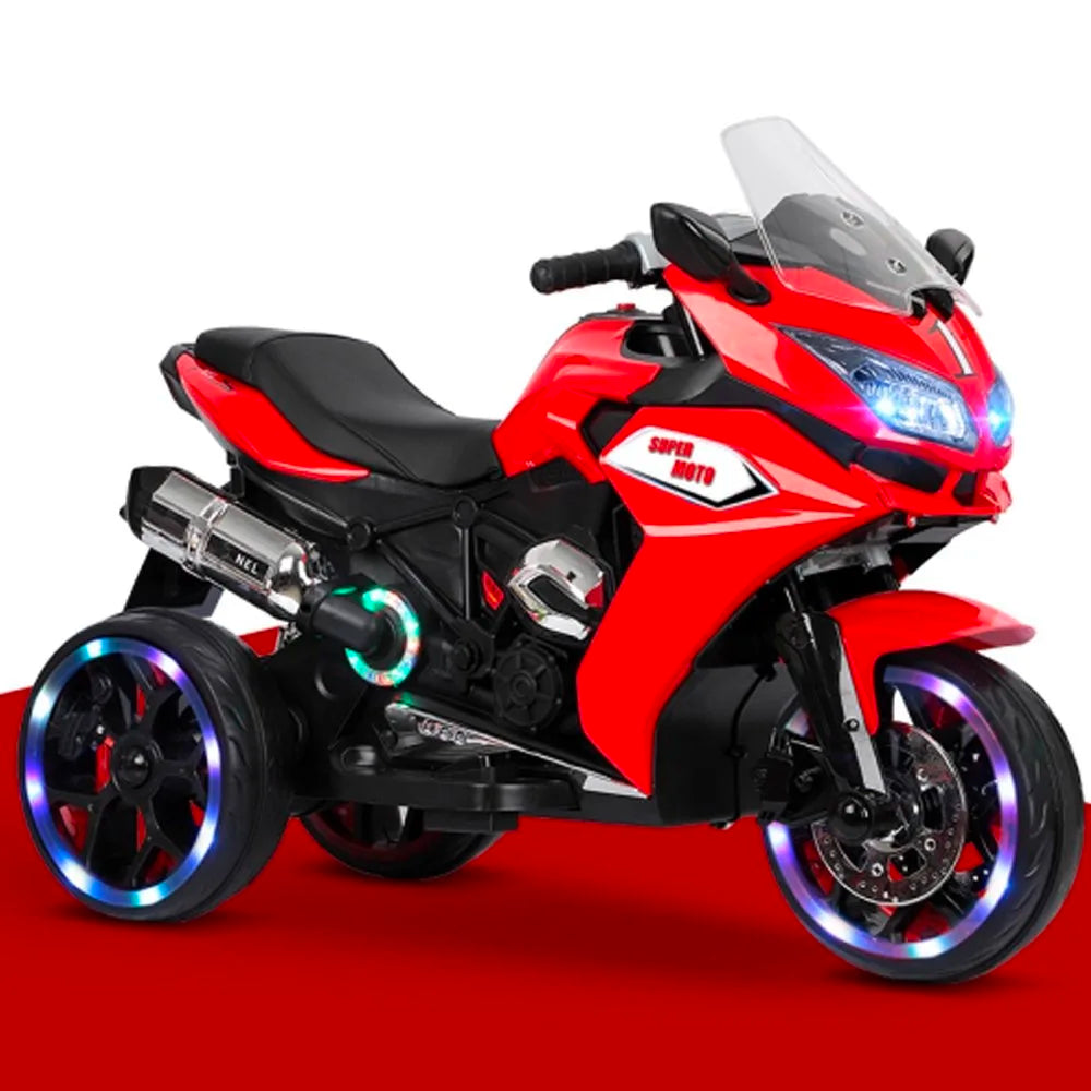 12V Kids E motorcycle Battery Motor Rechargeable 3 Wheels