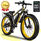 1500W Fat Tire EBike for Adults 26"x4.0 All Terrain 34MPH  48V