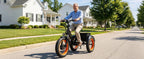 1000W Peak Adult Electric Trike | "Fat Tire, 48V 15AH  , 50-Mile