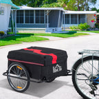 Elite Two-Wheel Bicycle Large Cargo Trailer , Folding