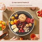 Grill Korean Charcoal Stainless Steel Split BBQ Non-stick Rack