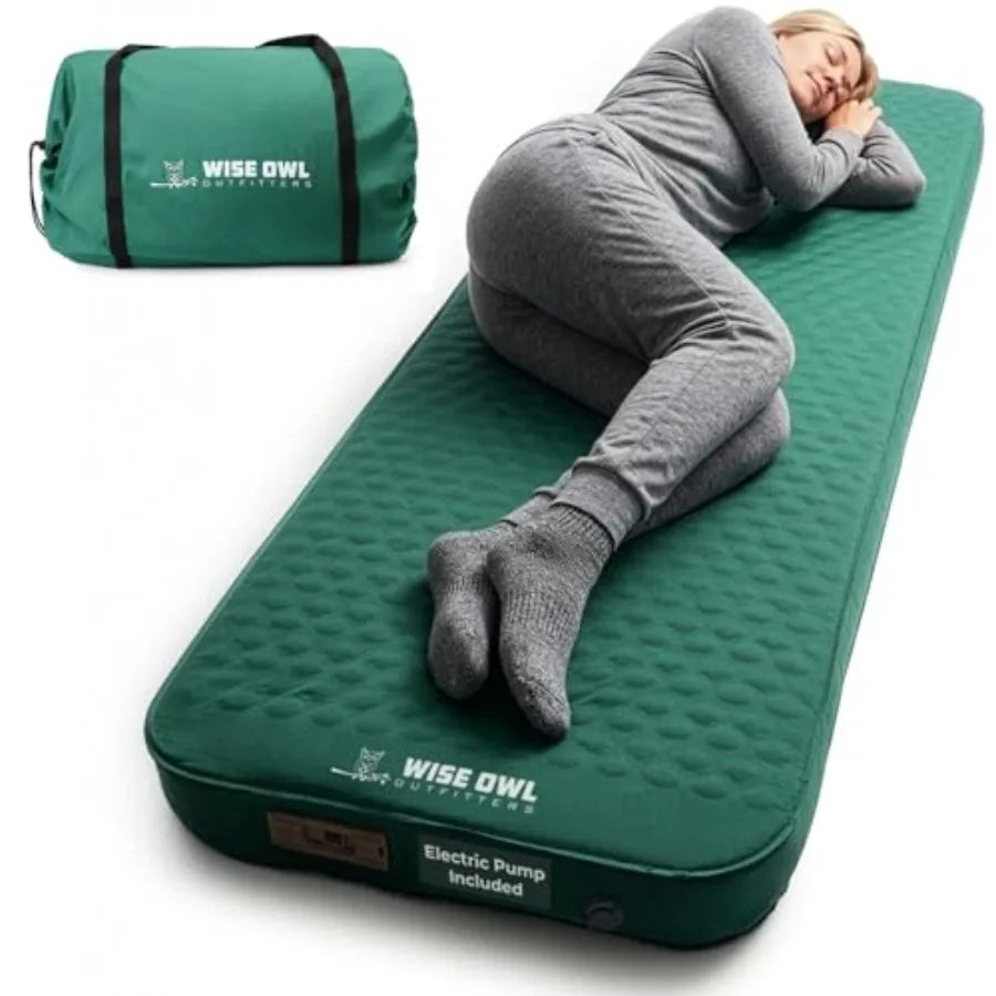 Self Inflating Sleeping with Electric Pump 4" Air / Foam
