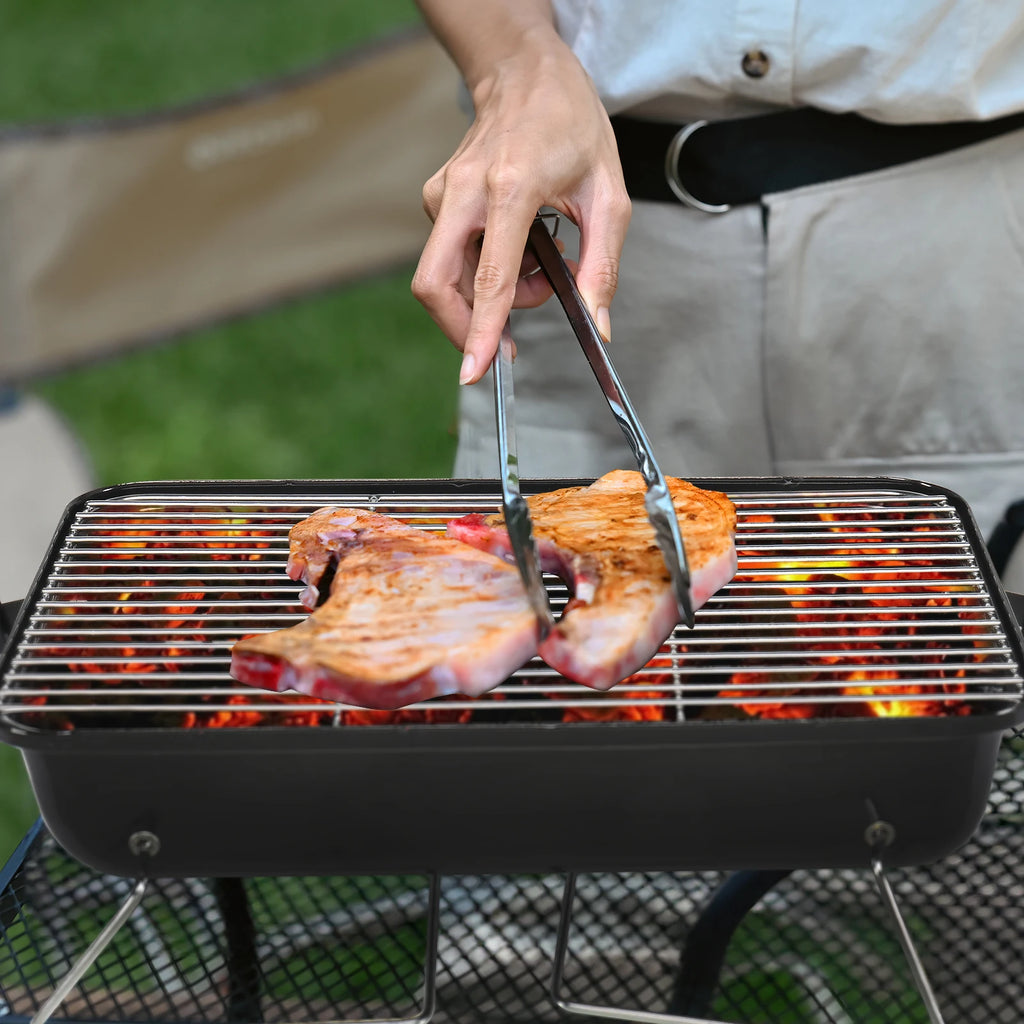 Charcoal Grill,  Outdoor Smoker, Small BBQ Grill