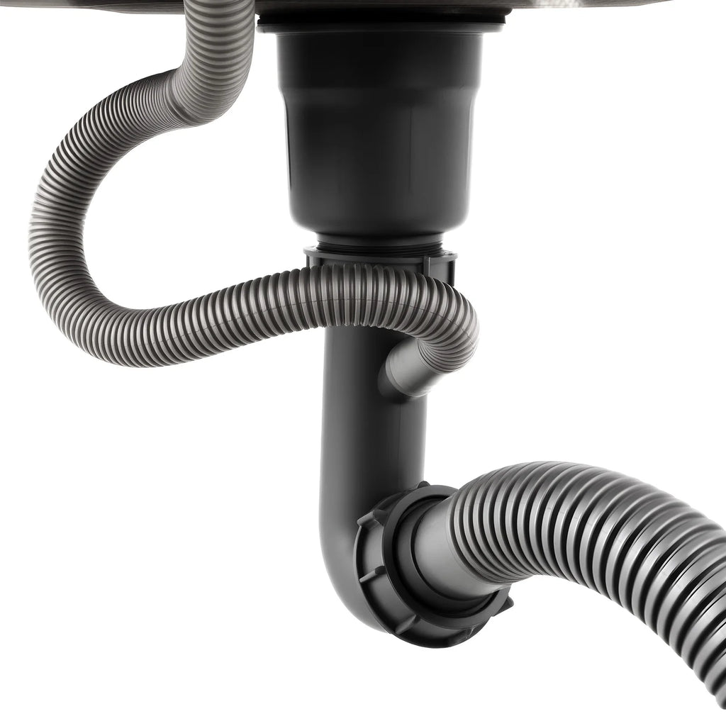 Freestanding Kitchen Sink with 360° Faucet, Sink, 45*41*75cm