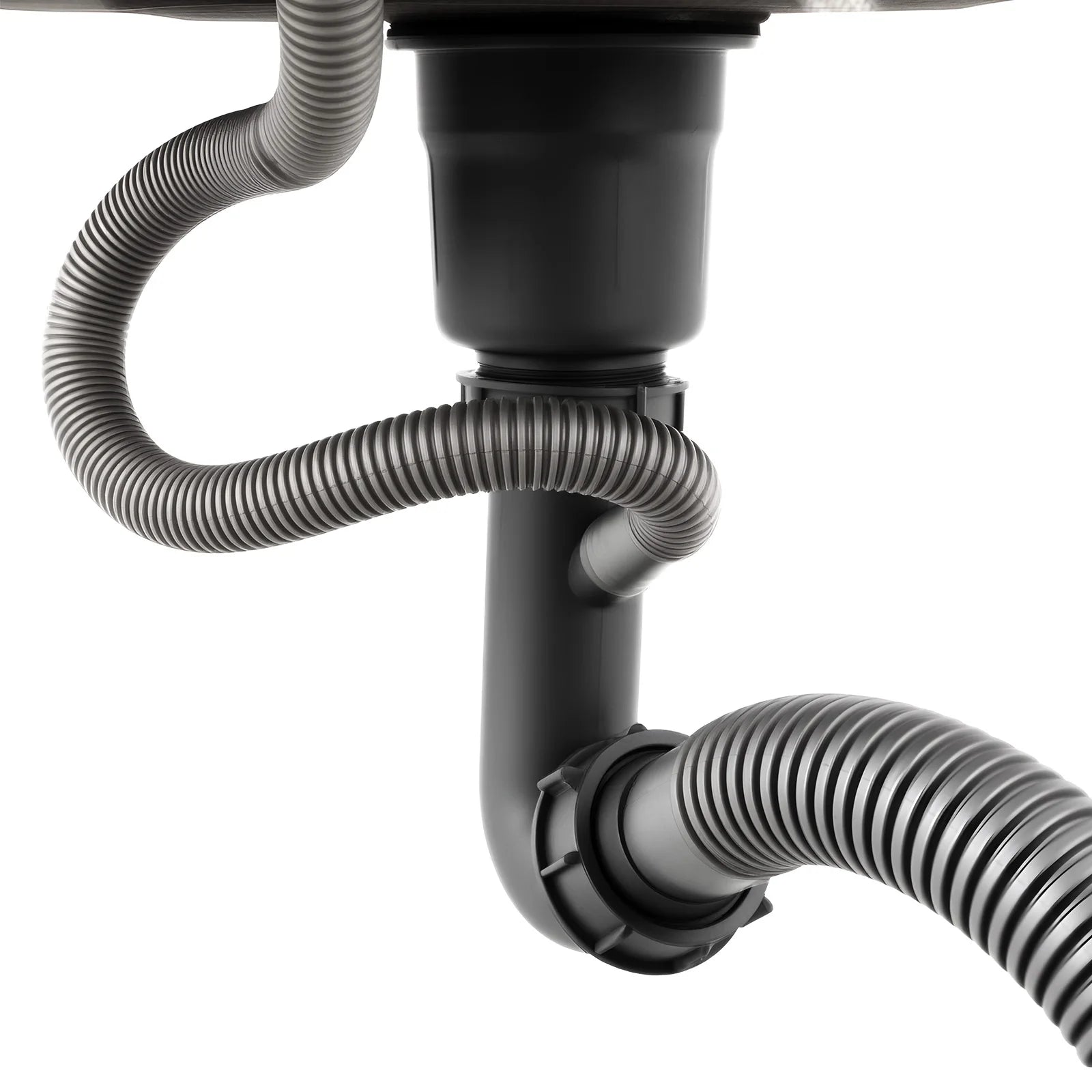 Freestanding Kitchen Sink with 360° Faucet, Sink, 45*41*75cm