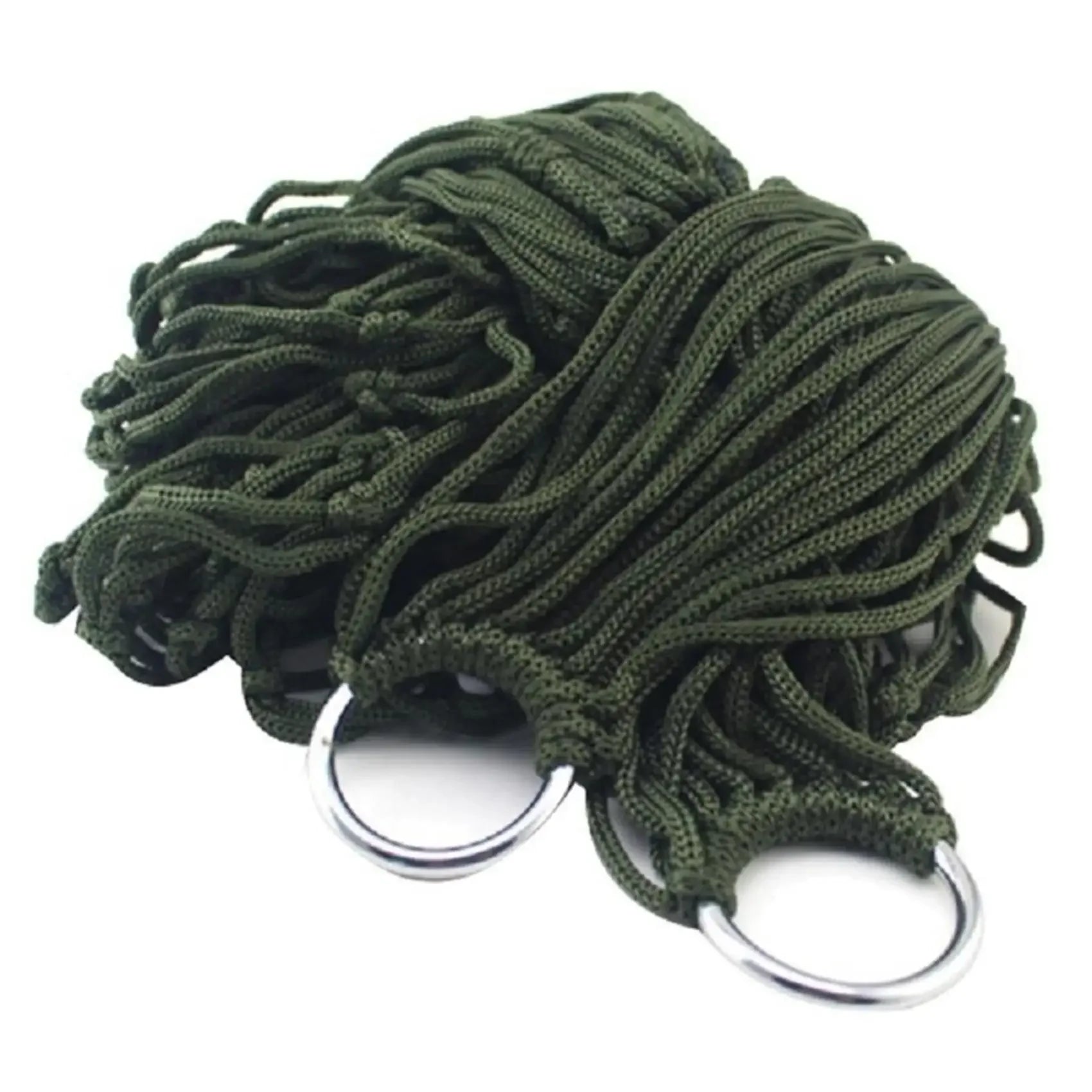 Outdoor Supplies Bold Mesh Hammock Nylon Rope Single Hammock