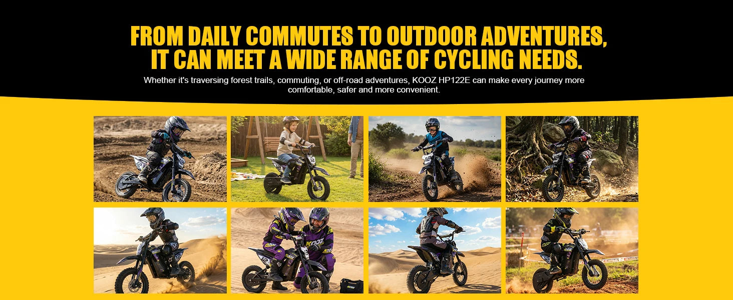 36V 300W Electric Dirt Bike Kids, , \ to 15.5 MPH