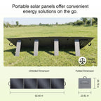400W Foldable Solar Panel High-Efficiency  Charger