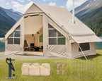 4-6 Person Inflatable Tent  , Stove Jack,   Air Beams, 2 Doors