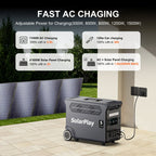 3600W Power Station 3840WH Generator With Foldable  Panels