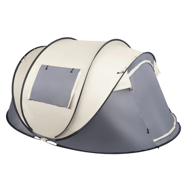 4-Person No-Install Pop Up Tent, Universal