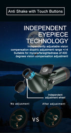 Digital Spotting Scope with Screen  4K Smart Telescope with Tripod