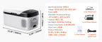 20 L -  55L Car Mini Fridge Freezer  DC 110-240V Camping