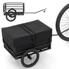 Bike Cargo Trailer with Bag and Cover Heavy-Duty