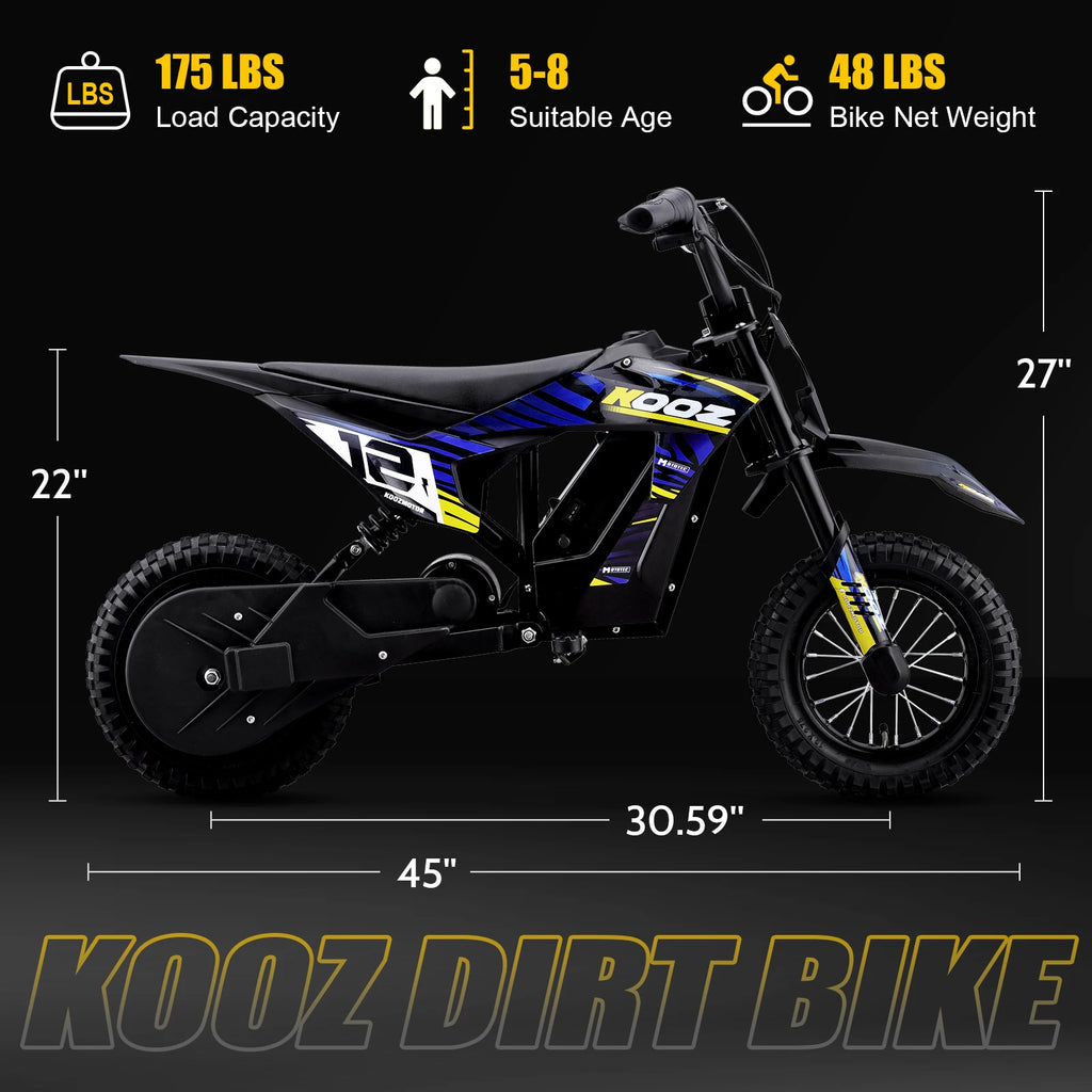36V 300W Electric Dirt Bike Kids, , \ to 15.5 MPH