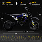 36V 300W Electric Dirt Bike Kids, , \ to 15.5 MPH