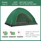 2-3 Person Pop Up Camping Tent | Windproof  Rain Fly