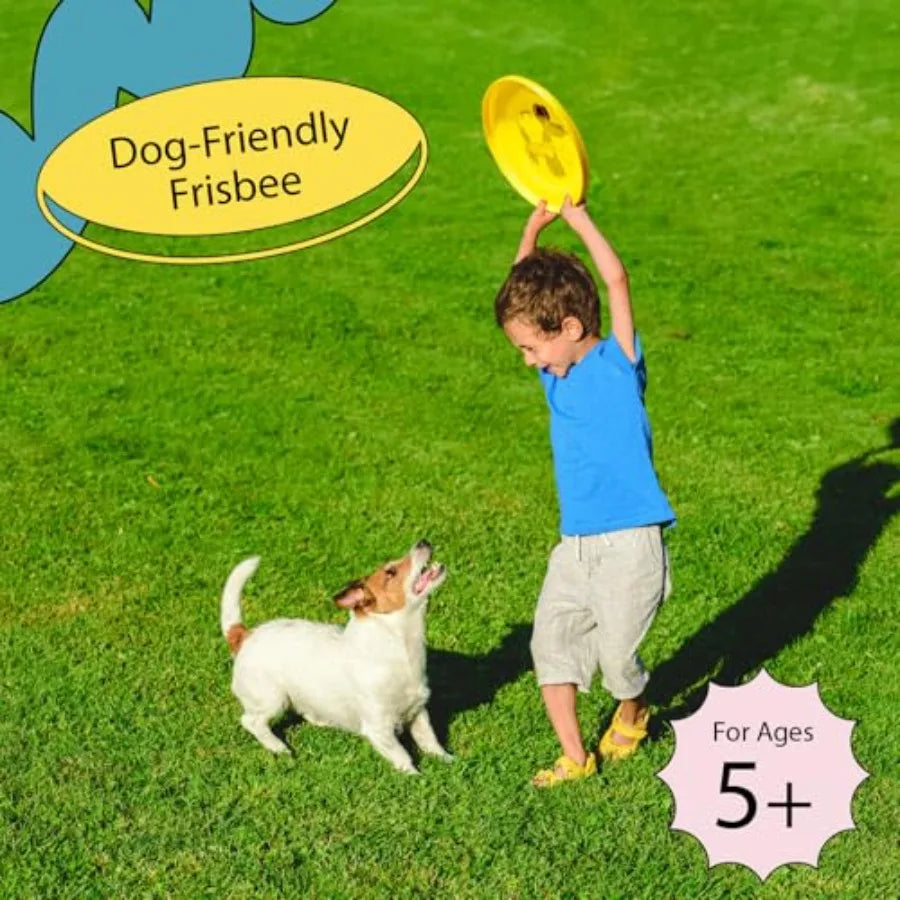 Frisbee Outdoor Flying Disc for 9.35 Inch Dog-friendly