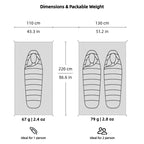 Ultralight Footprint 69g — Waterproof Tent Groundsheet Tarp
