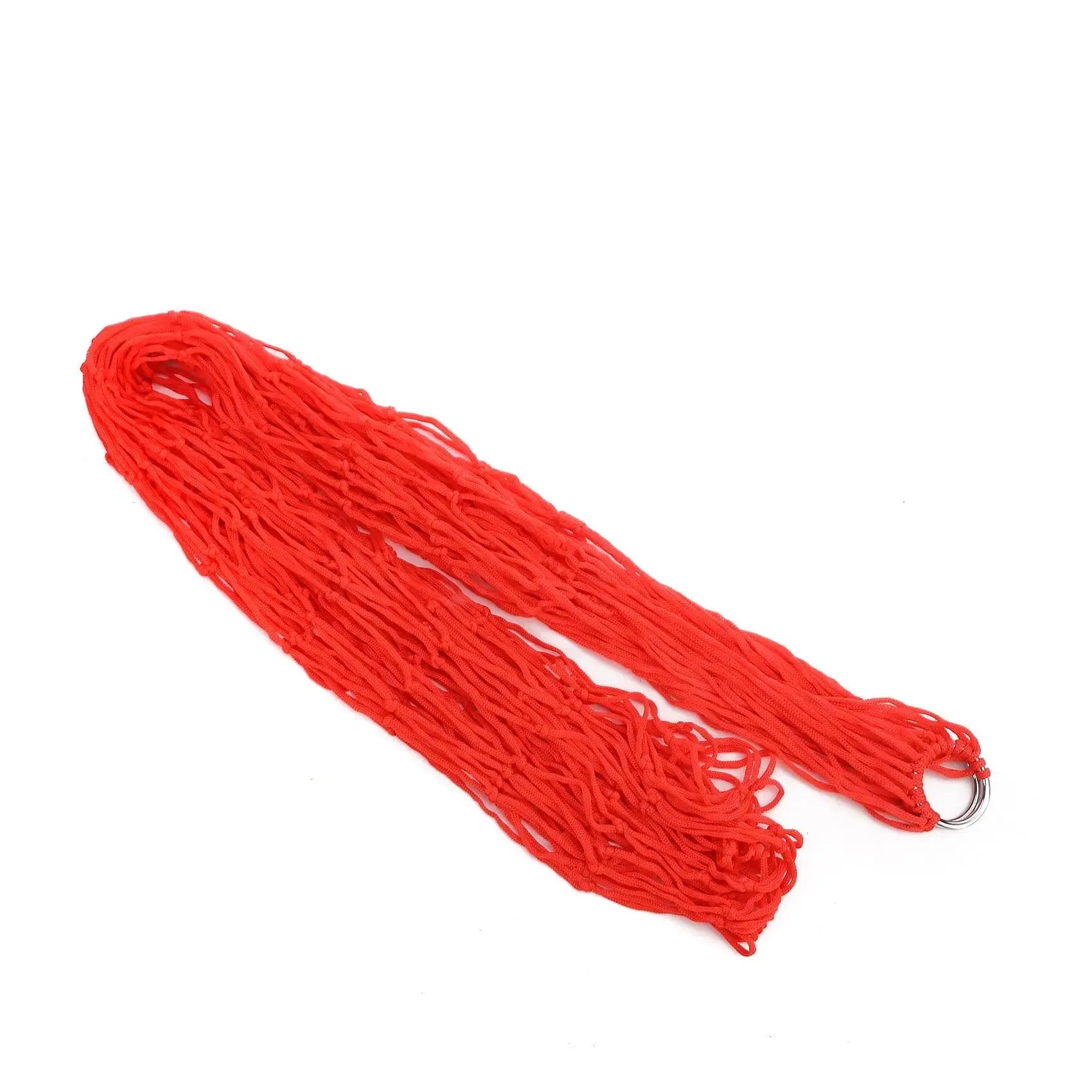 Outdoor Supplies Bold Mesh Hammock Nylon Rope Single Hammock