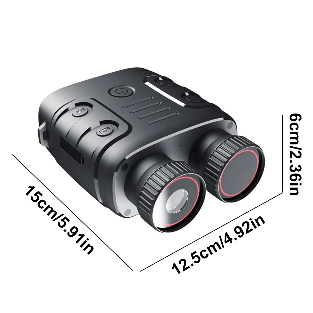 Night Vision Goggles 2.4-Inch Screen Digital Binoculars 5X