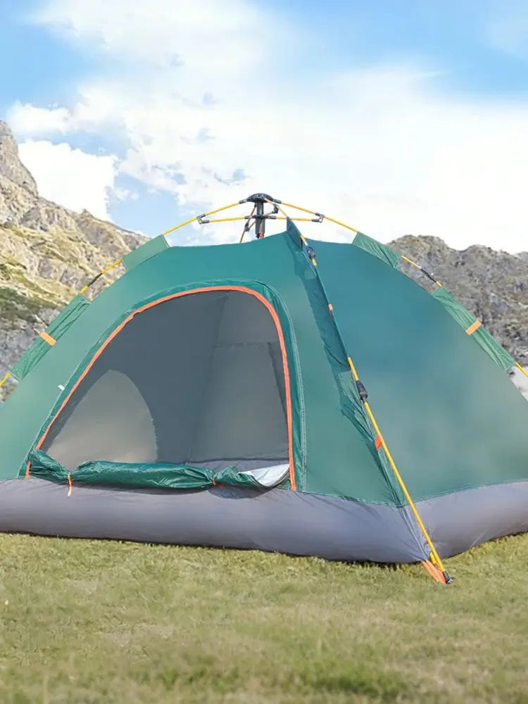 2-3 Person Pop Up Camping Tent | Windproof  Rain Fly
