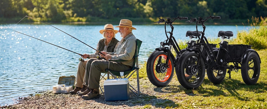1000W Peak Adult Electric Trike | "Fat Tire, 48V 15AH  , 50-Mile
