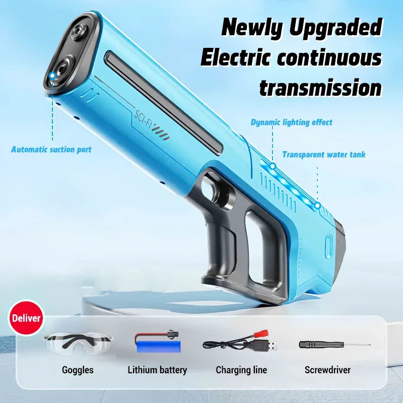 Electric Water Storage Gun  Children Summer  Outdoor