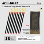 3F UL GEAR Tent Nail 15/20cm 6/10 Pcs Aluminum Alloy Pegs Outdoor Camping