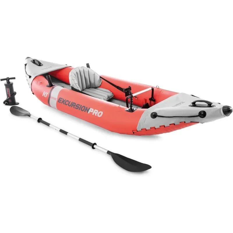 Pro K2 Inflatable , PVC, Paddles  Pump 2Person Kayak