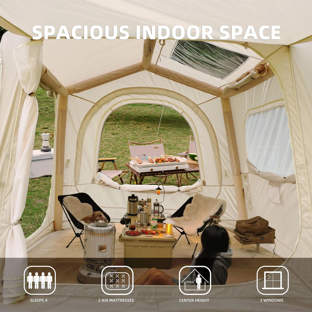 Inflatable  tent  Easy Setup Waterproof Air Adult